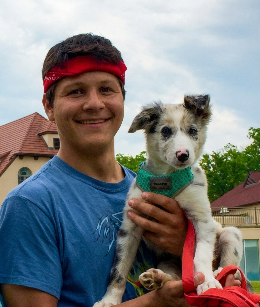 Mallet Reid Phd and Dog 